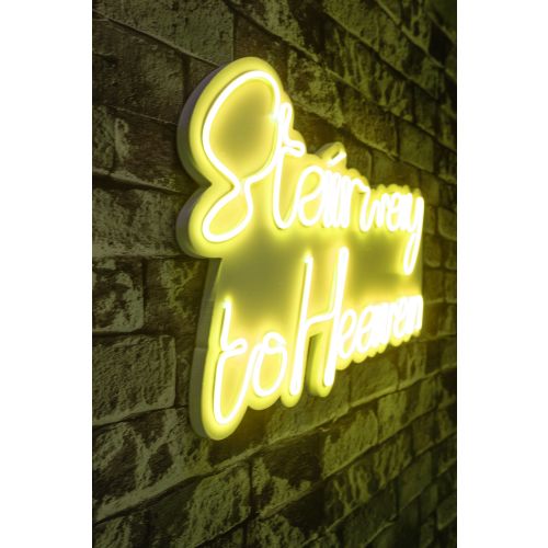 Wallity Ukrasna plastična LED rasvjeta, Stairway to Heaven - Yellow slika 1