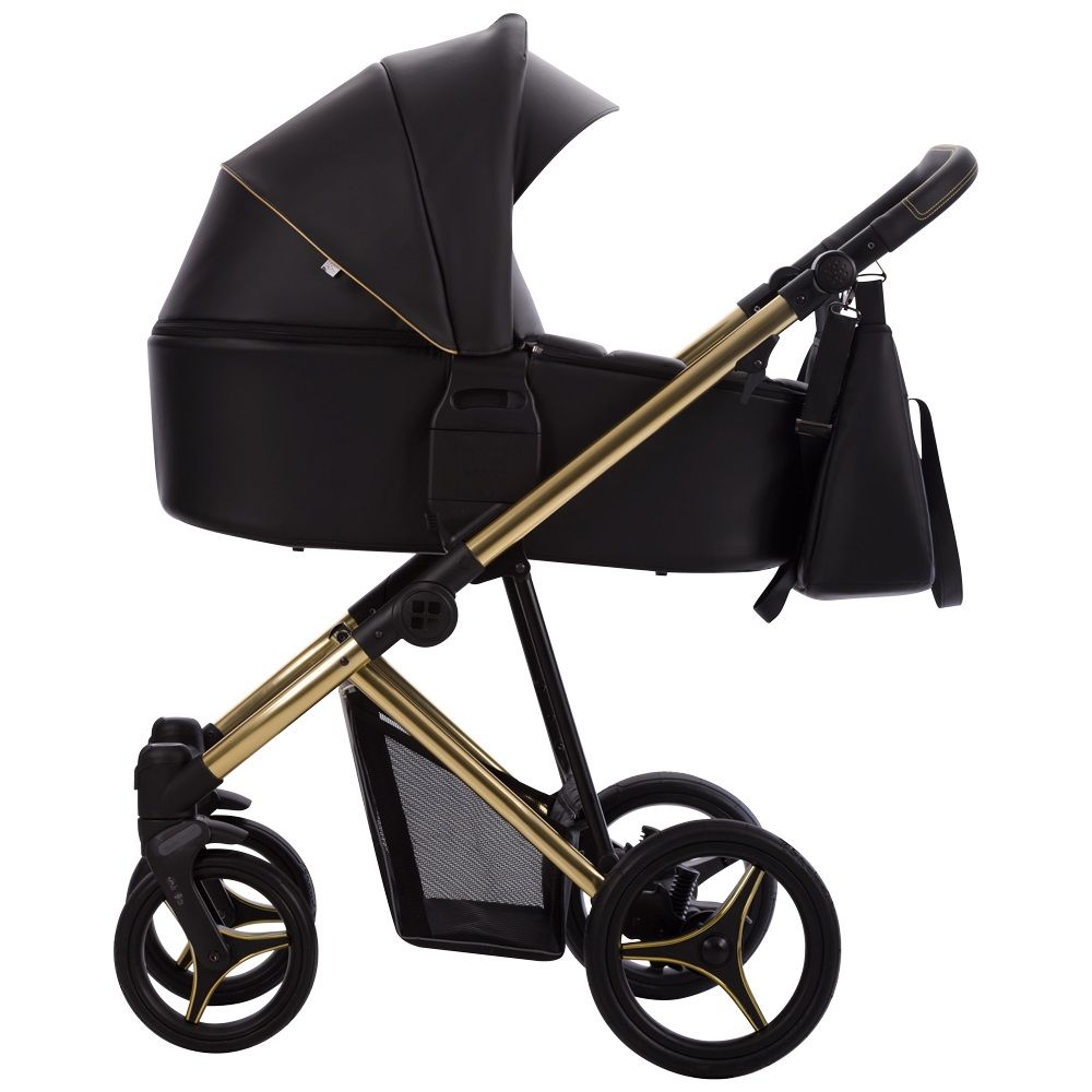 Bebetto Kolica Flavio Premium Class - Set 2u1 Gold 02 slika 4