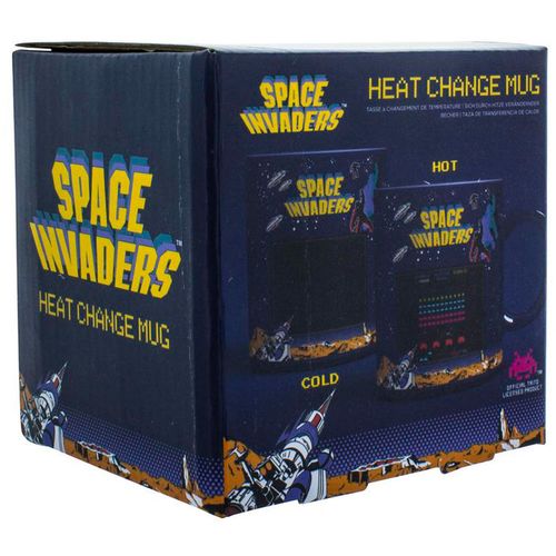 Space Invaders šalica koja mijenja boju slika 1