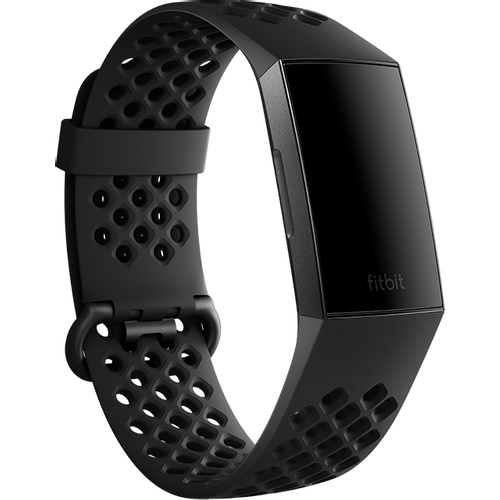 Fitbit FB168SBBKL Charge 3 sportski remen Black, Large slika 3