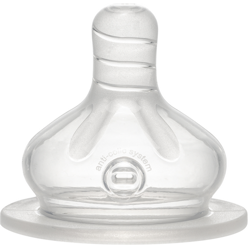 nip® Plastična flašica širokog grla sa silikonskom dudom 260ml 0m+ Girl slika 3