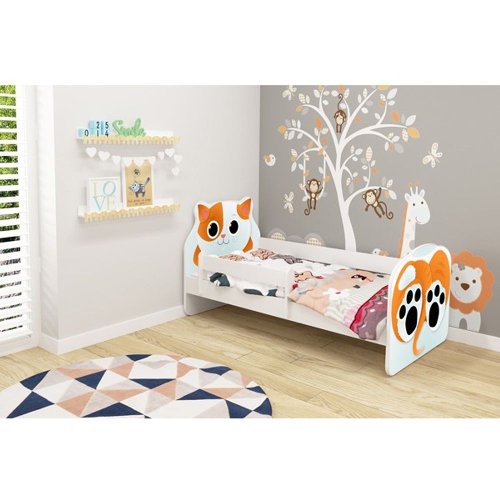 ACMA Dječiji krevet Acma VII Animals - 140x70cm - Dezen 02 slika 2