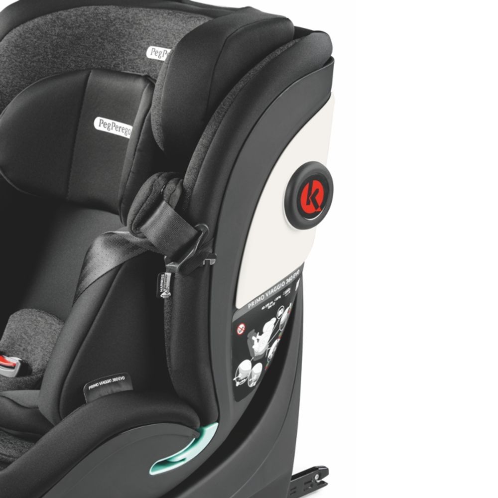 Peg Perego Rotirajuća autosjedalica Primo Viaggio 360 Evo 0-36kg Isofix, Metal slika 3