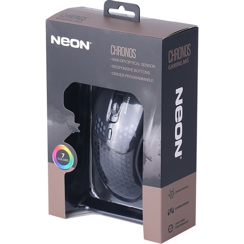 Miš NEON CHRONOS, gaming, žični, 6400dpi slika 8