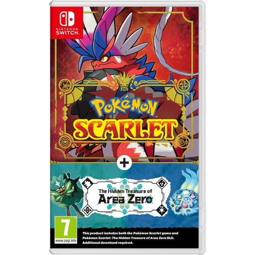 Pokemon Scarlet + Hidden Treasure of Area Zero DLC Switch slika 1