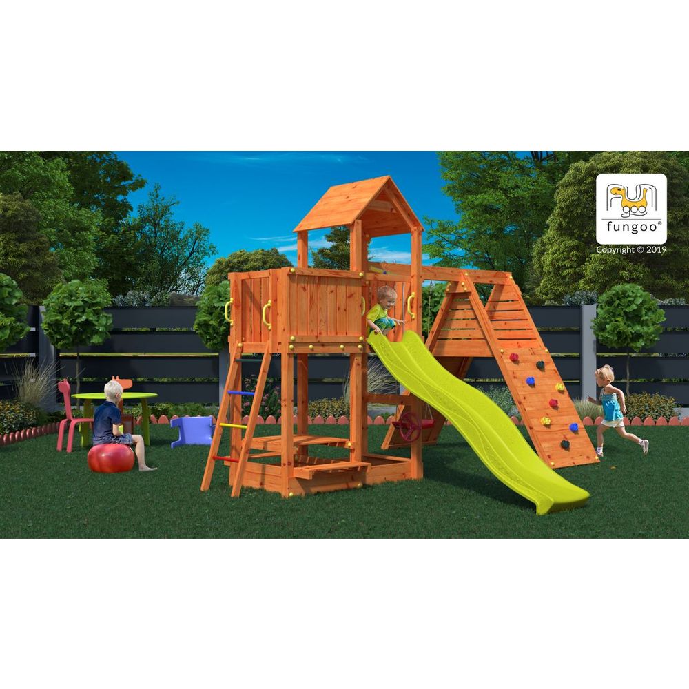 Fungoo Set FLUPPI - Drveno dječije igralište slika 1