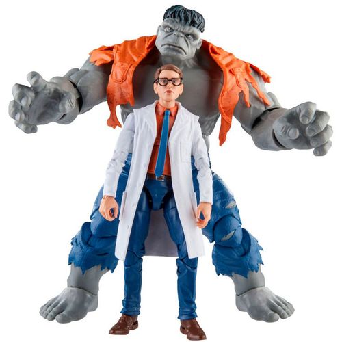 Marvel Avengers Beyond Earths Mightiest Gray Hulk & Dr. Bruce Banner figures 15cm slika 7