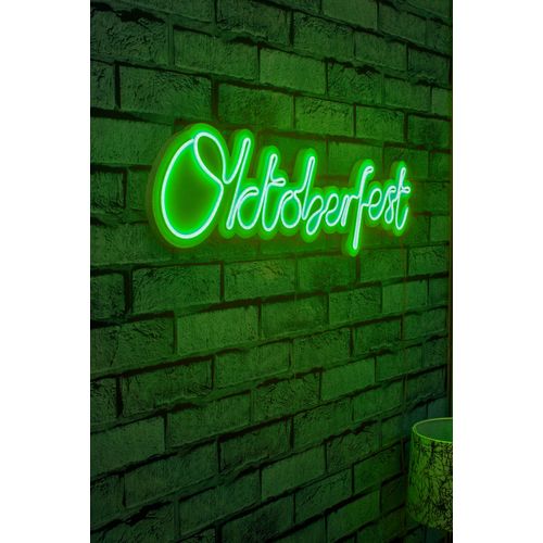 Wallity Ukrasna plastična LED rasvjeta, Oktoberfest - Green slika 1