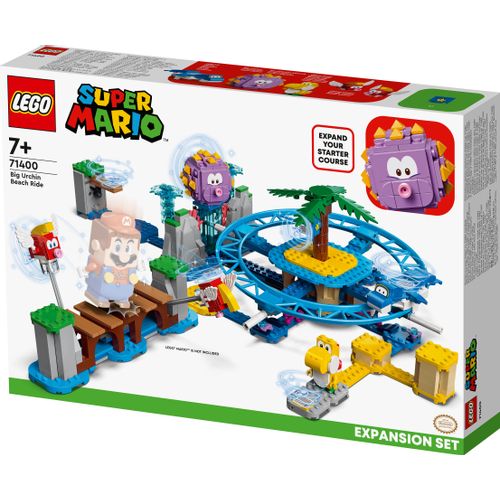 LEGO® SUPER MARIO™ 71400 big urchin u vožnji plažom slika 13