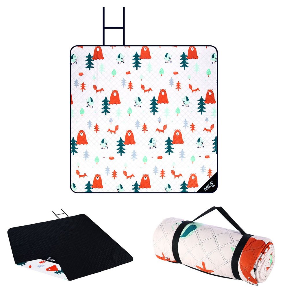 Nc8028 forrest piknik deka 195x200 cm nils camp slika 2