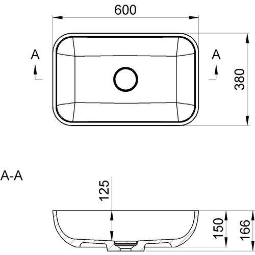 Umivaonik WB0534-60 slika 3