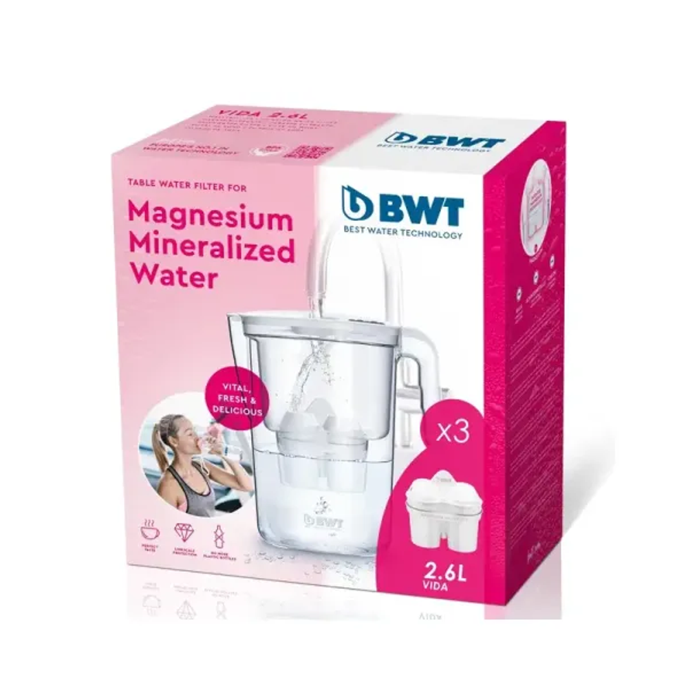 BWT filter bokal Vida sa 3 magnezijum filtera slika 3