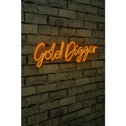 Wallity Ukrasna plastična LED rasvjeta, Gold Digger - Yellow slika 1