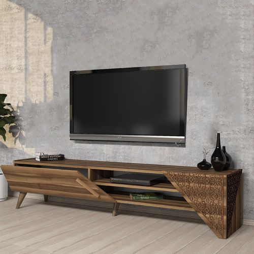 Beril 2 - Walnut Walnut TV Unit slika 2