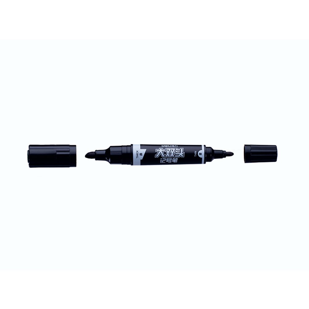 MARKER DELI TWIN PERMANENTNI CRNI ES555 slika 1