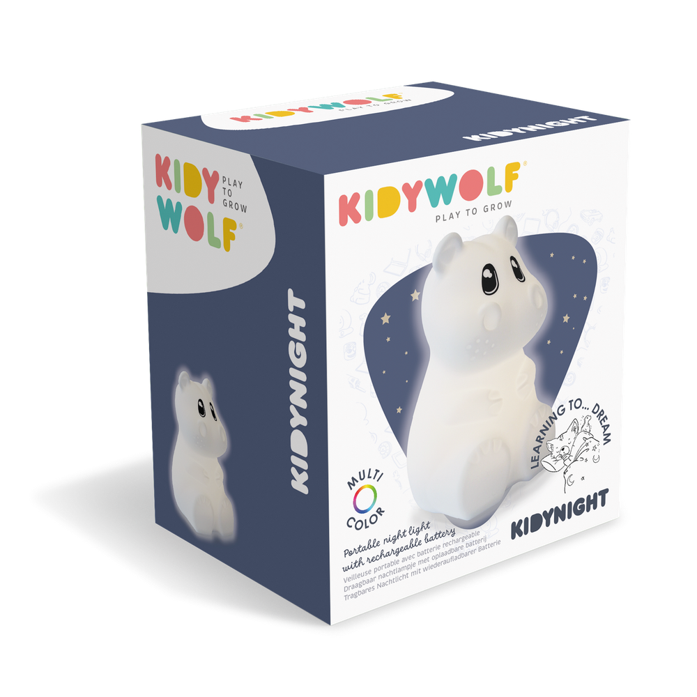 Kidywolf Noćno svjetlo Kidynight, Hippopotamus slika 2
