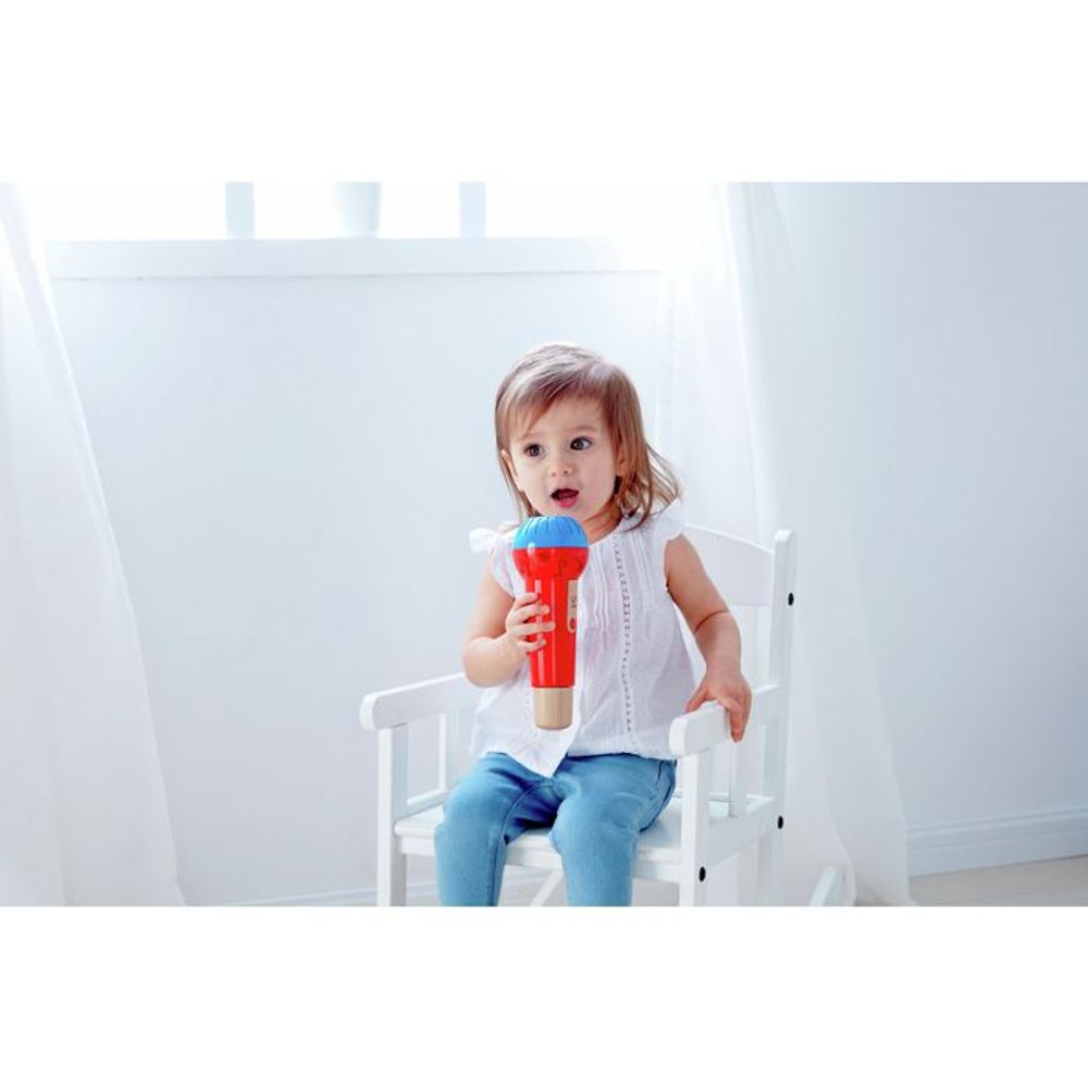 Hape Drveni mikrofon za djecu Echo slika 8
