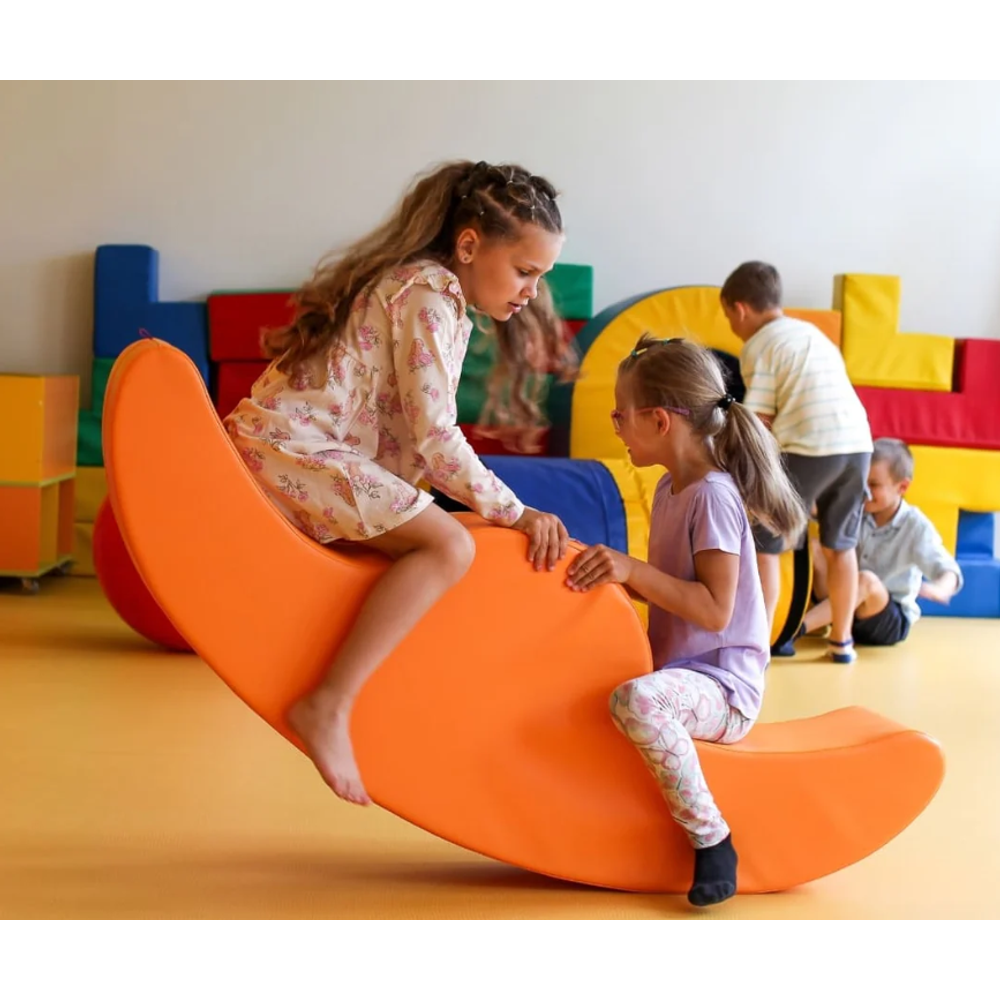 IGLU Soft Play Ljuljačka BUDDY - Bijela slika 2