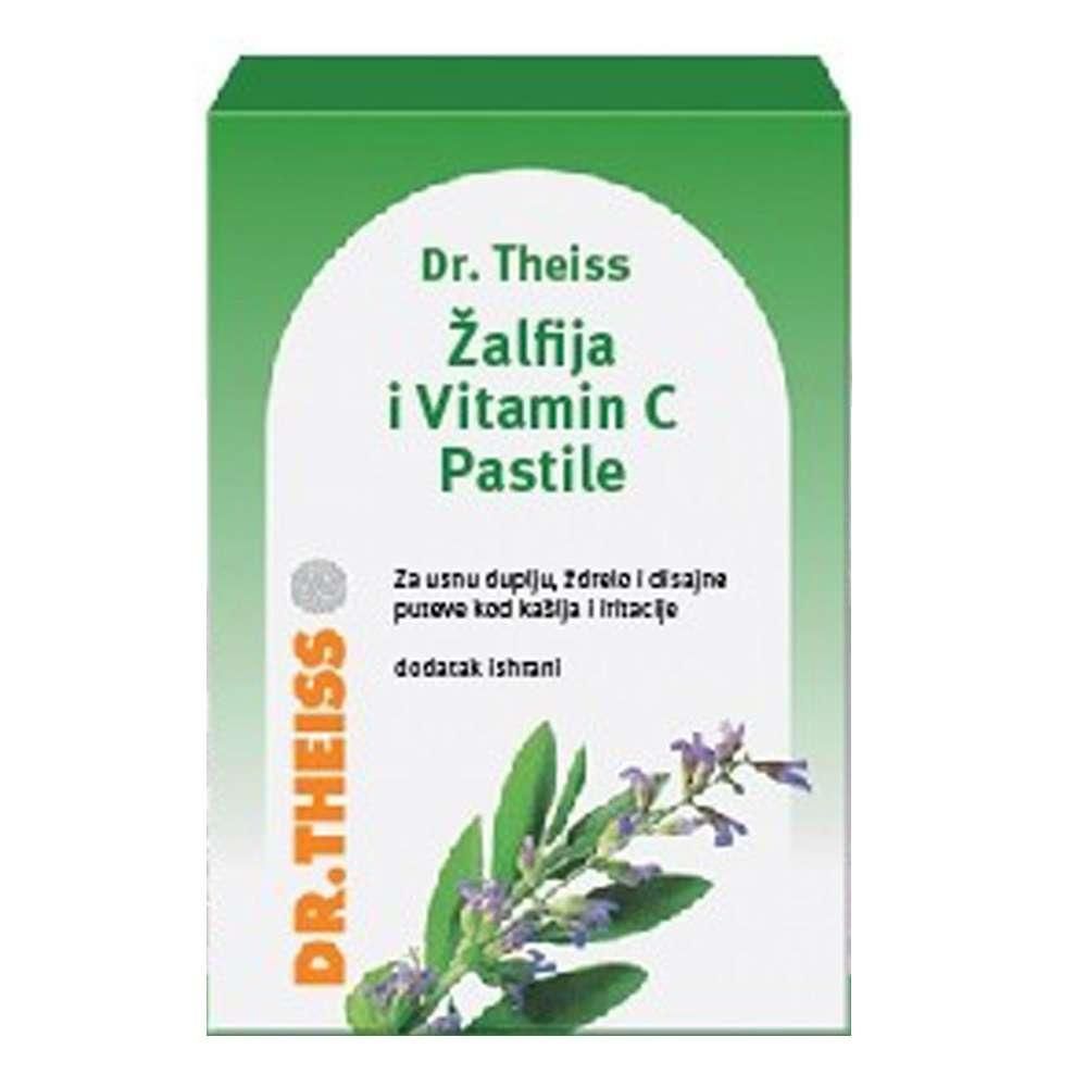 DR.THEISS ŽALFIJA I VIT C PASTILE A24 slika 1