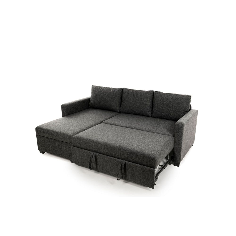 Krevetna ugaona sofa Kado – siva slika 15