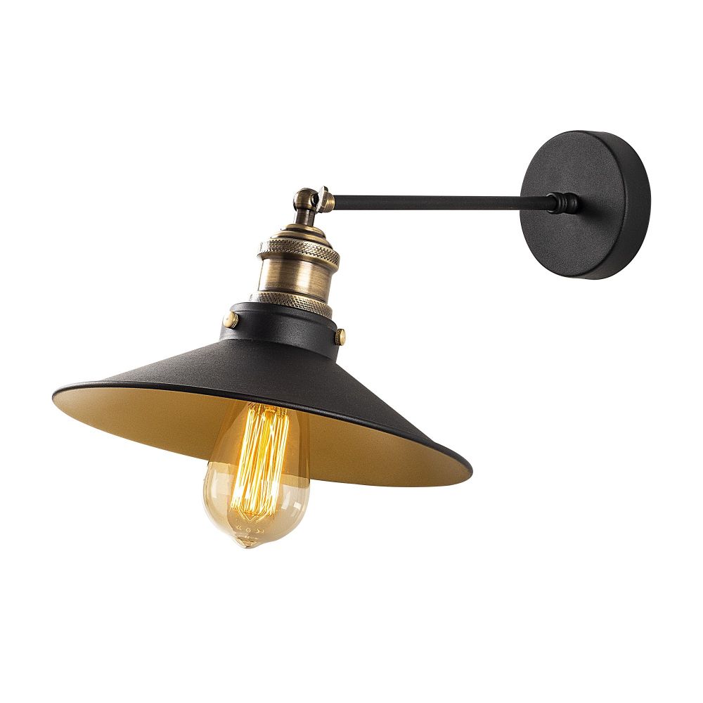 Zidna lampa Sağlam - 3741 u crno-zlatnoj boji slika 5