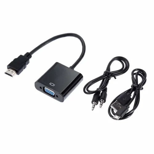 Adapter konverter VGA-HDMI+Audio Linkom M/Ž slika 1