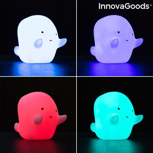 InnovaGoods Ghost  Glowy višebojna LED lampa 13x11x9cm slika 5