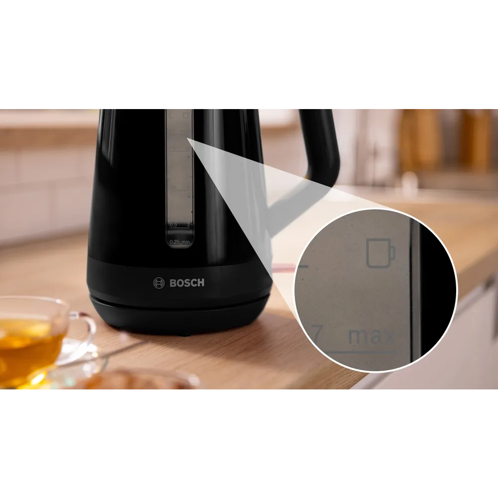 BOSCH kuhalo za vodu TWK1M123 MyMoment, Crna,1.7l, 2400W, slika 3