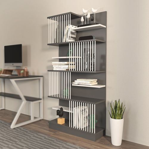 Arya - Anthracite, White Anthracite
White Bookshelf slika 2