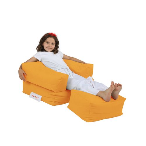 Atelier Del Sofa Vreća za sjedenje, Kids Single Seat Pouffe - Orange slika 3