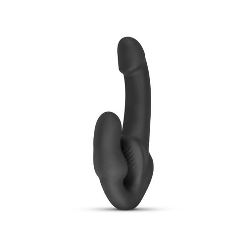 Strap on dildo bez pojasa No-Parts - Morgan, 22 cm, crni slika 6