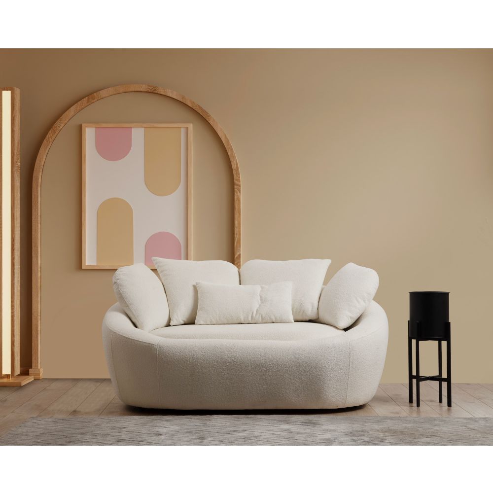 Midye - Dvosjed Love Seat u Krem Boji slika 1