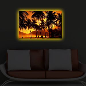 4570DACT-36 Multicolor Decorative Led Lighted Canvas Painting