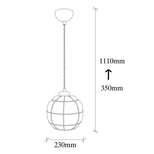 Safderun - 401-S Bakarni Luster slika 3