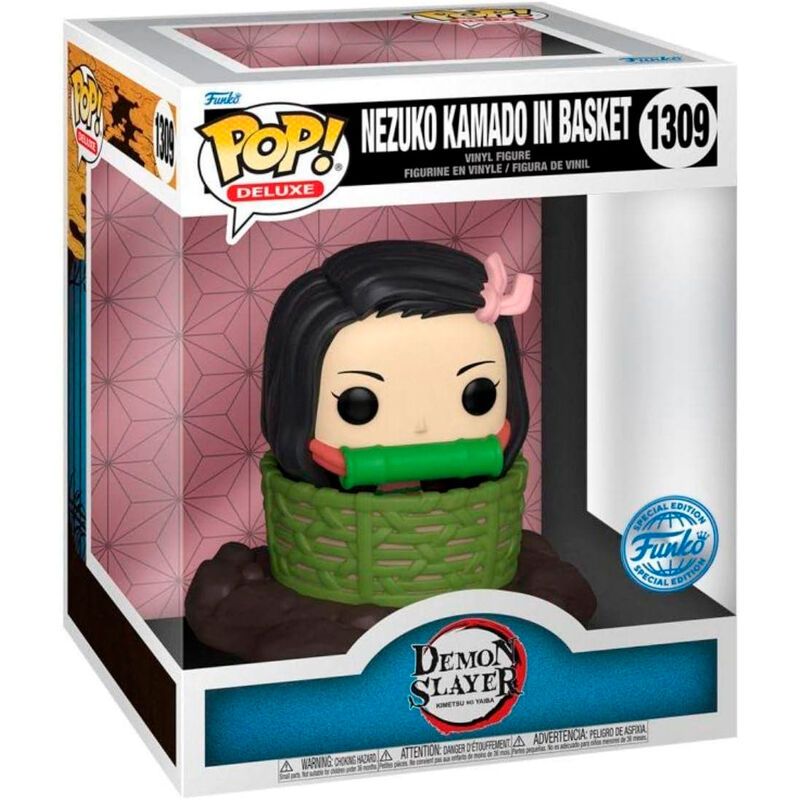 FUNKO POP figura Deluxe Demon Slayer Kimetsu no Yaiba Nezuko Kamado u košari Ekskluzivno image