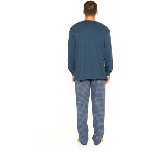 Muška pidžama dugih rukava s gumbima slika 9
