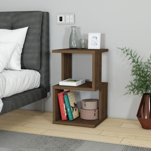 Salvıa - Walnut Walnut Nightstand slika 1