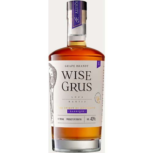 Wise Grus rakija Loza Barrique 0.7l slika 1