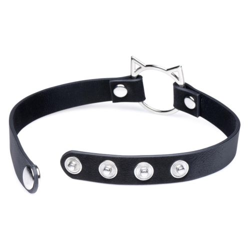 Choker Kinky Kitty, crni slika 3