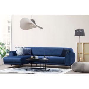 Image Corner Left (Chl-3R) - Tamnoplavi Ugaoni Sofa-Krevet
