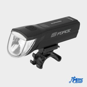 Force Prednje svjetlo za bicikl Vert 110LM USB Black