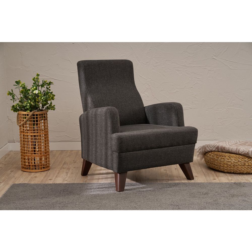 Aly - Antracitna Sofa za Jednu Osobu slika 2