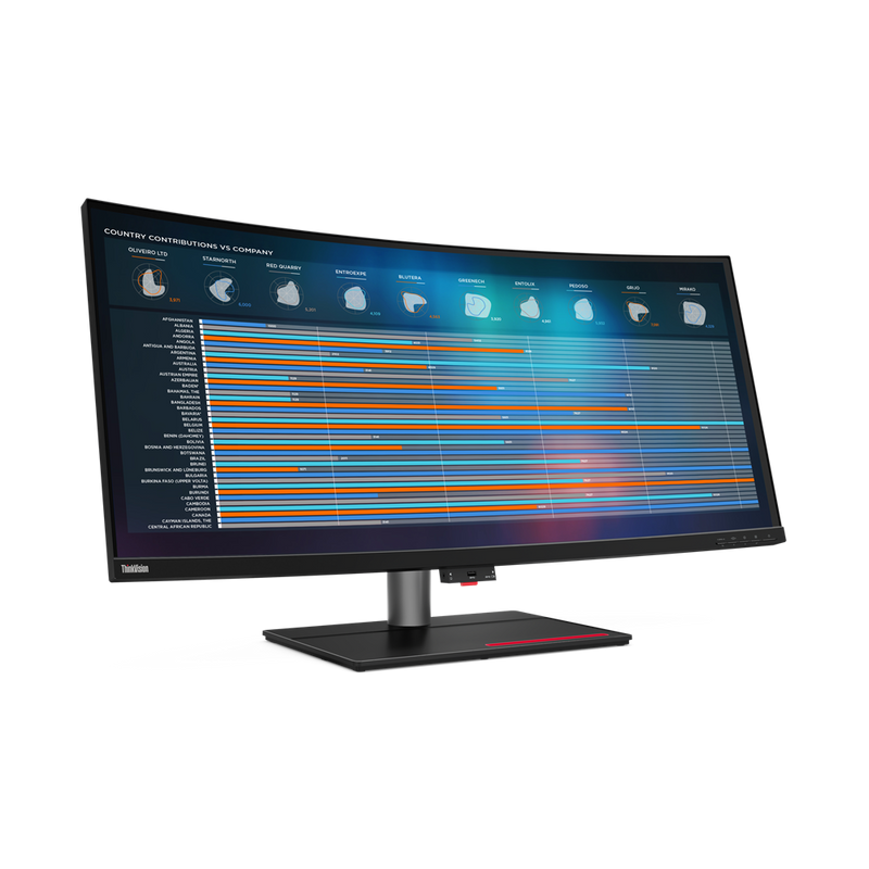 Lenovo Lenovo ThinkVision P40w-20 Monitor s HDMI, USB-C i Thunderbolt image