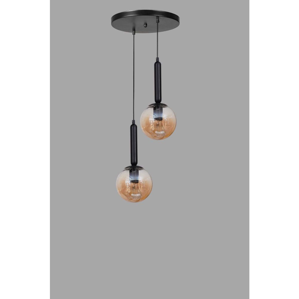 Opviq Luster 055, med, crna slika 2