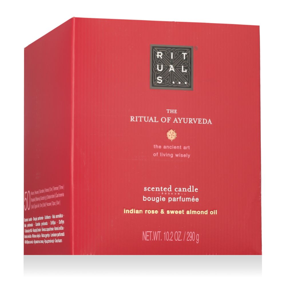 Rituals The Ritual of Ayurveda Scented Candle Indian Rose &amp; Sweet Almond Oil 290 g slika 1
