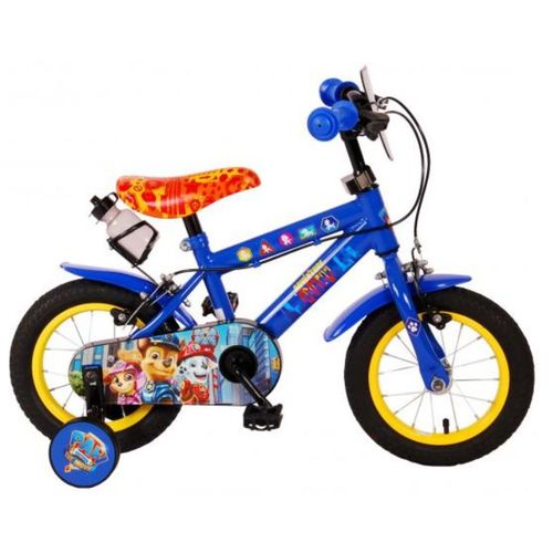 Dječji bicikl Paw Patrol 12" s dvije ručne kočnice plavo/narančasti slika 1