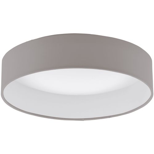 Eglo Palomaro plafonjera/1, led, 11w, 950lm, prom 320, plastika/tekstil smeđa  slika 1