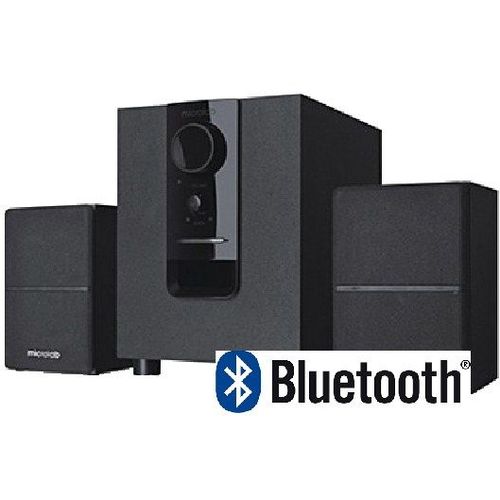 Microlab M106BT Aktivni drveni zvucnici 2.1 10W RMS(5W, 2x2.5W) BLUETOOTH , 3.5mm slika 2