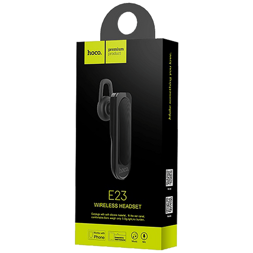 hoco. Slušalica bežična sa mikrofonom, Bluetooth, 85 mAh, 4.5 h - E23 Marvellous sound Black slika 2