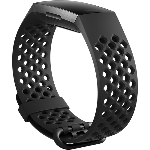 Fitbit FB168SBBKL Charge 3 sportski remen Black, Large slika 2